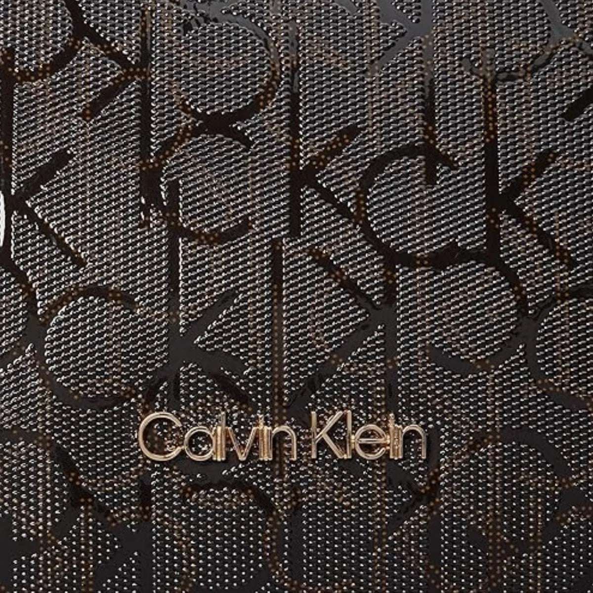 Calvin Klein Lucy Triple Compartment Crossbody Women - BRN - Brown