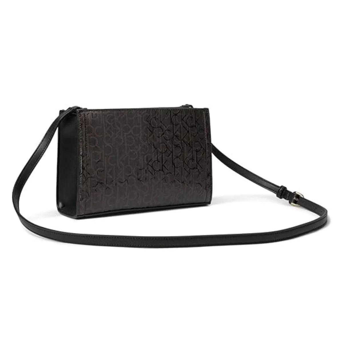 Calvin Klein Lucy Triple Compartment Crossbody Women - BRN - Brown