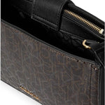 Calvin Klein Lucy Triple Compartment Crossbody Women - BRN - Brown