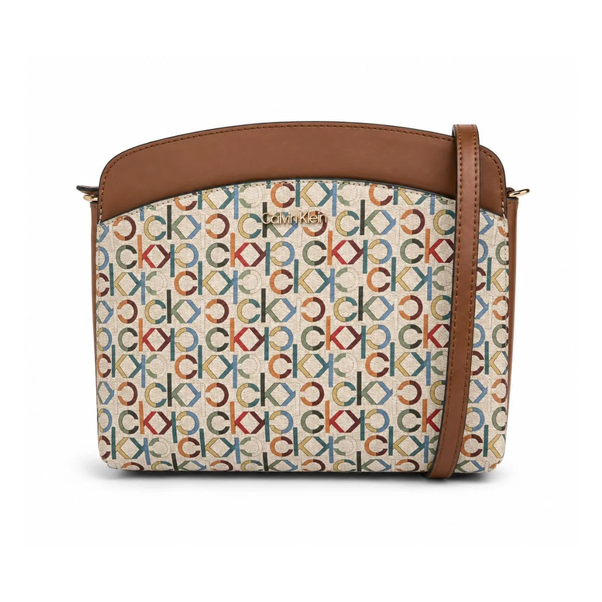 Calvin Klein Lucy Triple Compartment Crossbody Women - MLT-CB92 - Multi