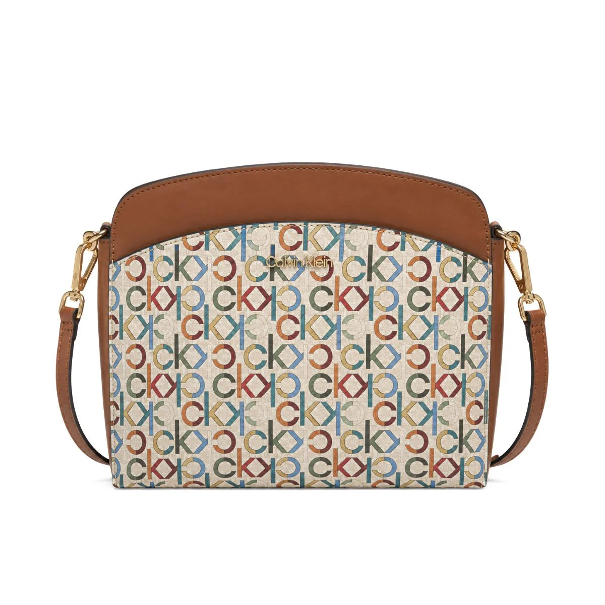 Calvin Klein Lucy Triple Compartment Crossbody Women - MLT-CB92 - Multi