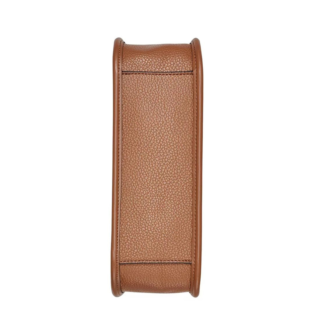 Calvin Klein Lyla SignaturenBlocked Adjustable Crossbody - TAN - Tan