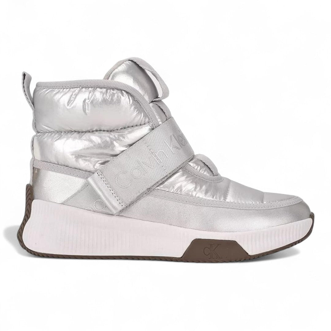 Calvin Klein Mabon Ankle Boot Women - SLV - Silver / 36