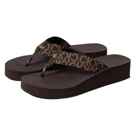 Calvin Klein Meena Flip-Flop Women - Brown / 37.5