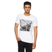 Calvin Klein Men’s Plain Slim Fit T-Shirt - WHT - White / S