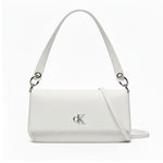 Calvin Klein Minimal Monogram Shoulder Bag Women - WHT - White