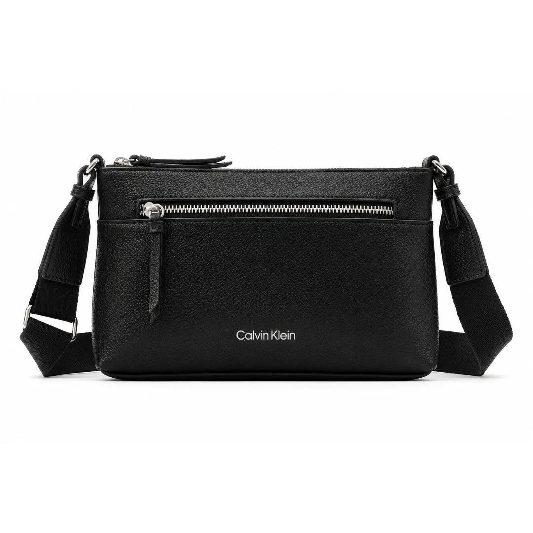 Calvin Klein Minimalist Elegance Shoulder Bag Women CB10 - Black 1