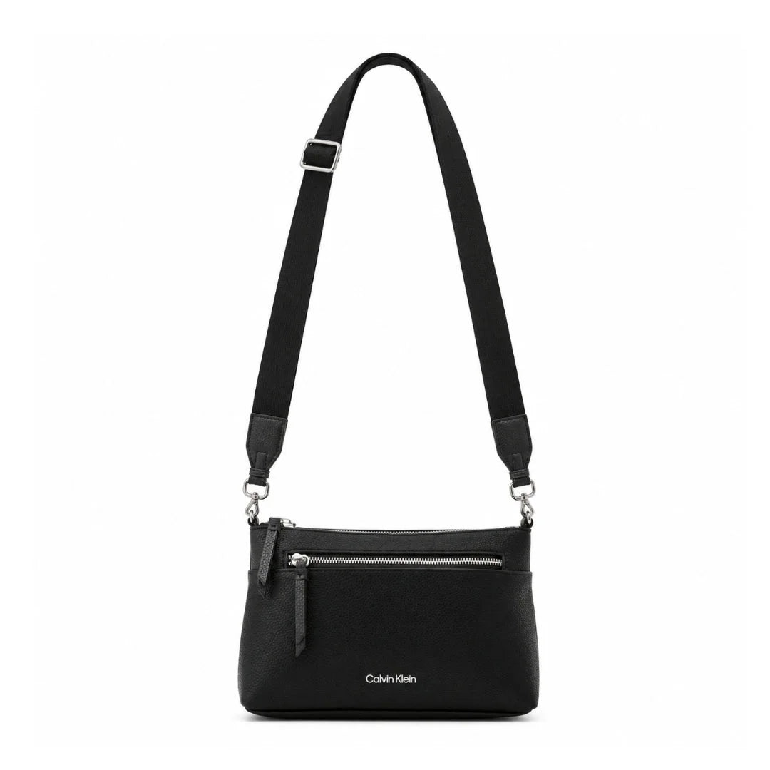 Calvin Klein Minimalist Elegance Shoulder Bag Women CB10 - Black 1
