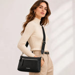Calvin Klein Minimalist Elegance Shoulder Bag Women CB10 - Black 1