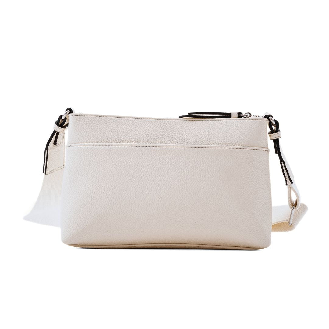 Calvin Klein Minimalist Elegance Shoulder Bag Women - White