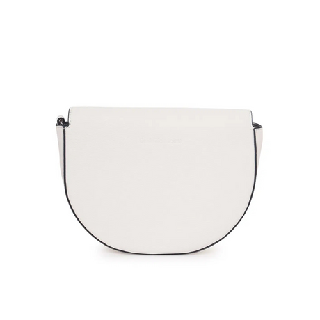 Calvin Klein Monogram Detail Crossbody Bag - WHT - White