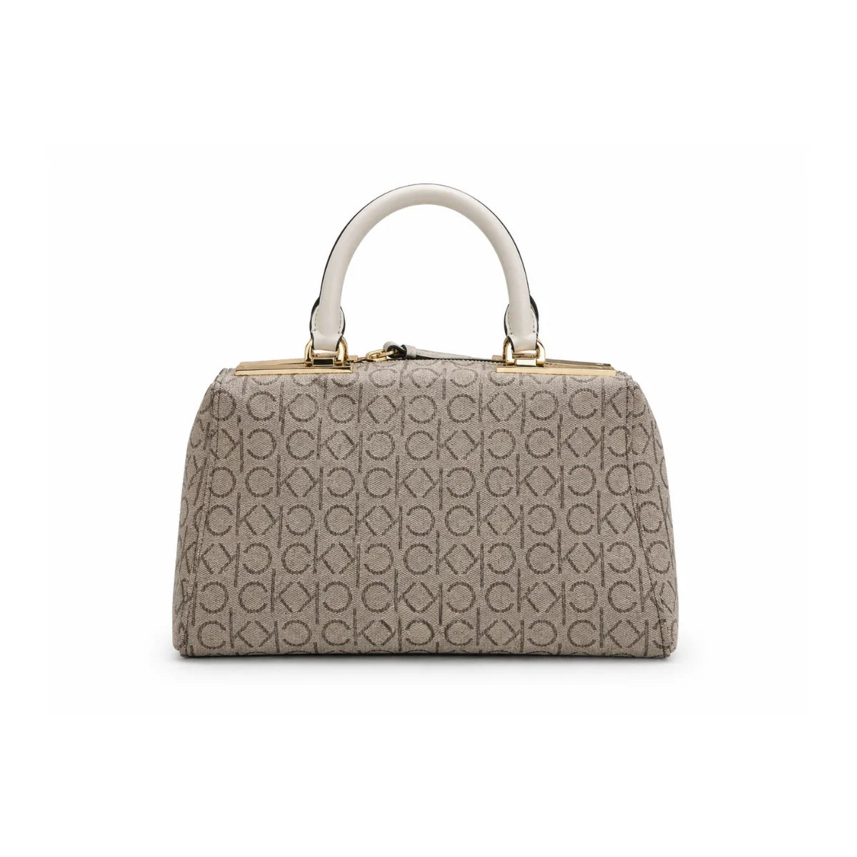 Calvin Klein Monogram Print Crossbody Women - BEG - Beige