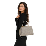 Calvin Klein Monogram Print Crossbody Women - BEG - Beige