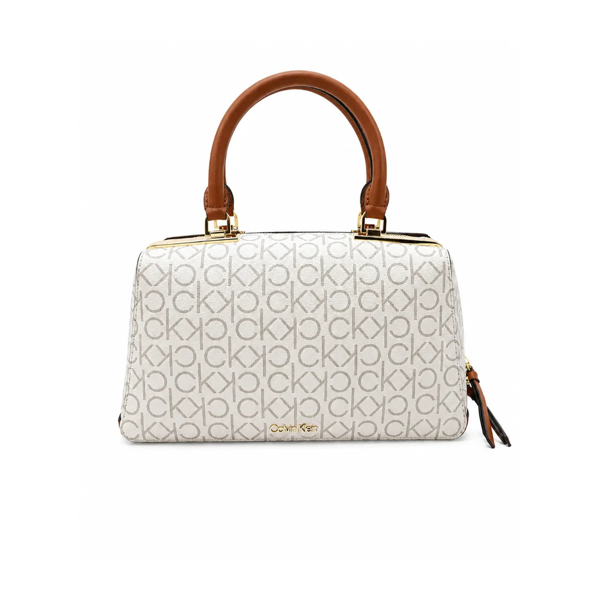 Calvin Klein Monogram Print Crossbody Women - BEGTAN - Beige-Tan