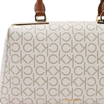 Calvin Klein Monogram Print Crossbody Women - BEGTAN - Beige-Tan