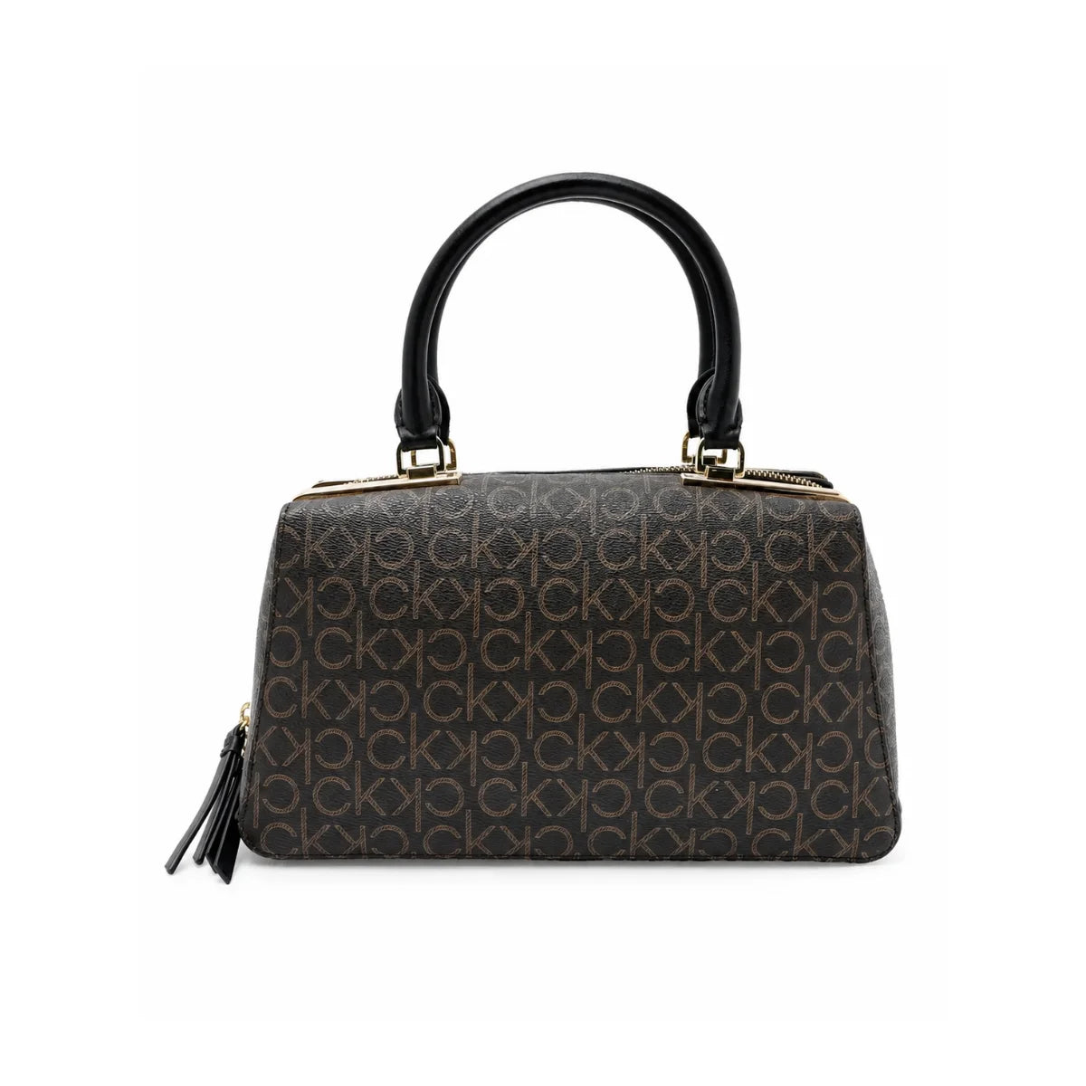 Calvin Klein Monogram Print Crossbody Women - BRN - Brown