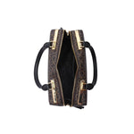 Calvin Klein Monogram Print Crossbody Women - BRN - Brown