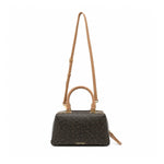 Calvin Klein Monogram Print Crossbody Women - BRNTAN - Brown-Tan