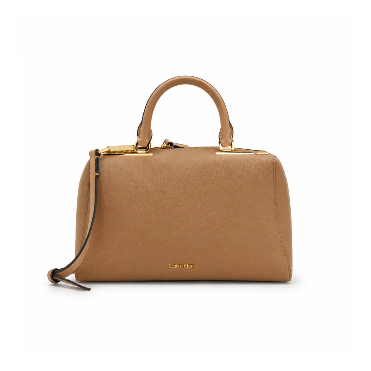Calvin Klein Monogram Print Crossbody Women - TAN - Tan