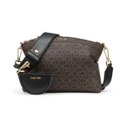 Calvin Klein Monogram Print Cypress Crossbody Bag Women - BRN - Brown
