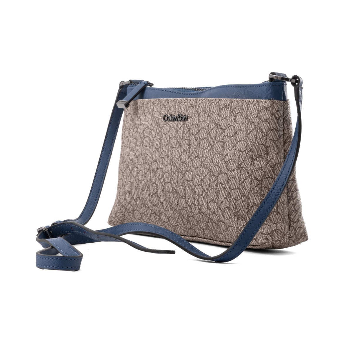 Calvin Klein Monogram Cross Bag Women CB34 - Beige