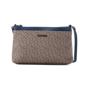 Calvin Klein Monogram Cross Bag Women CB34 - Beige