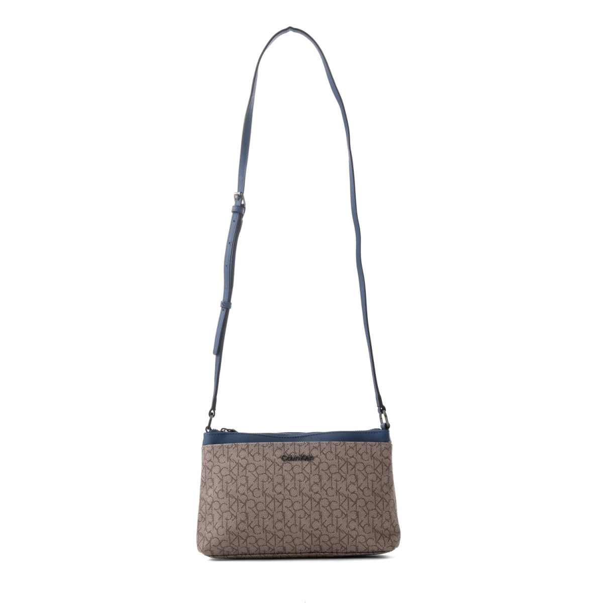 Calvin Klein Monogram Cross Bag Women CB34 - Beige