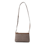 Calvin Klein Monogram Cross Bag Women CB54 - Brown