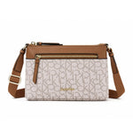 Calvin Klein Monogram Shoulder Bag Women CB18 - Beige