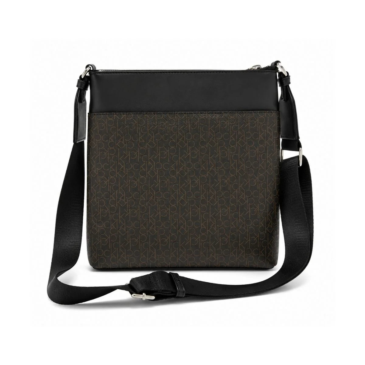 Calvin Klein Monogram Upper Flat Crossbag Men - BRN - Brown
