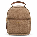 Calvin Klein Must Campus Logo Detailed Backpack Bags - BGE - Beige