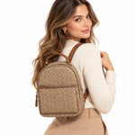 Calvin Klein Must Campus Logo Detailed Backpack Bags - BGE - Beige