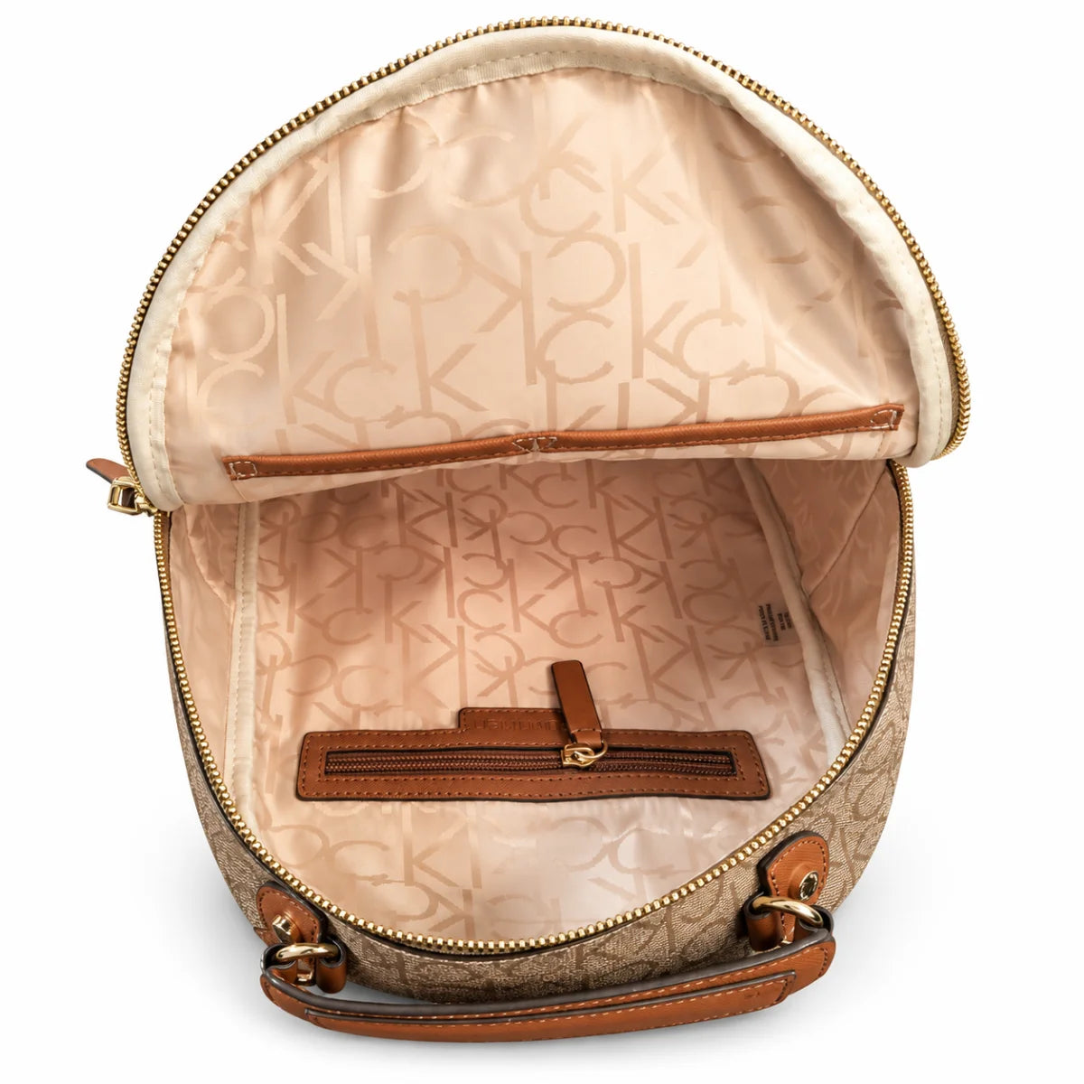 Calvin Klein Must Campus Logo Detailed Backpack Bags - BGE - Beige