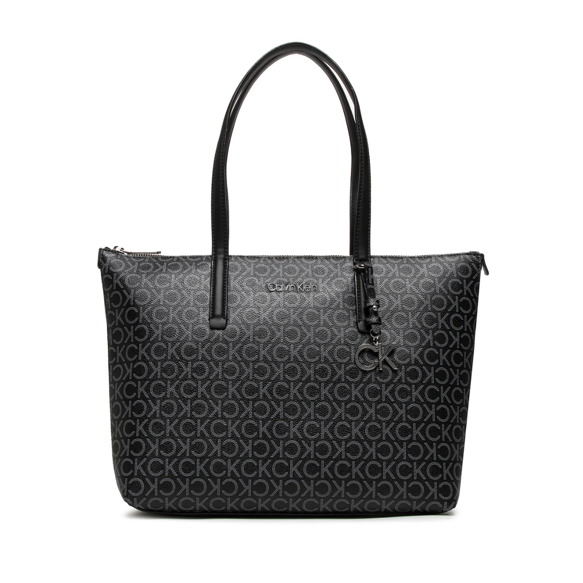 Calvin Klein Must Shopper Md Mono Handbag K60K609355 - BLK - Black