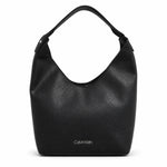 Calvin Klein Pebble Grain Slouchy Bag Women - BLK - Black