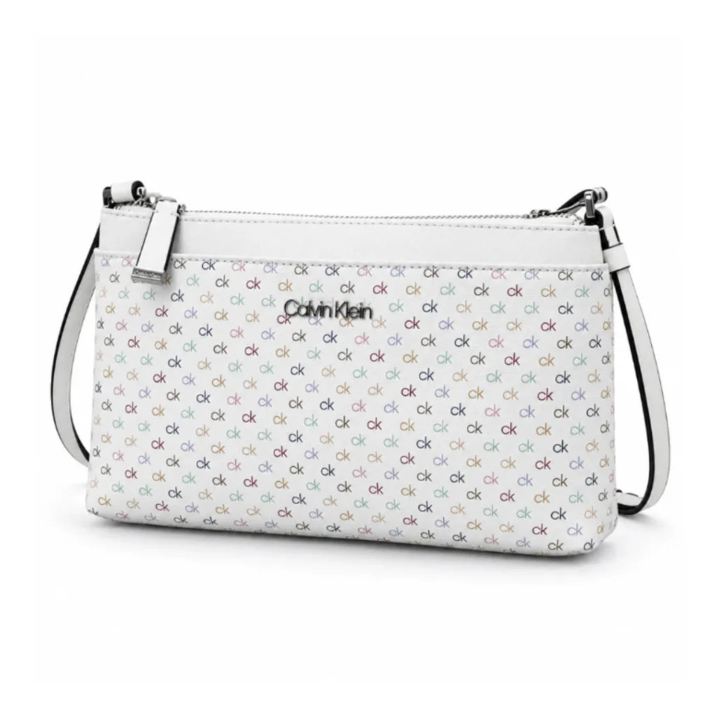 Calvin Klein Plain Cross Bag Women CB24 Bag - WHT - White