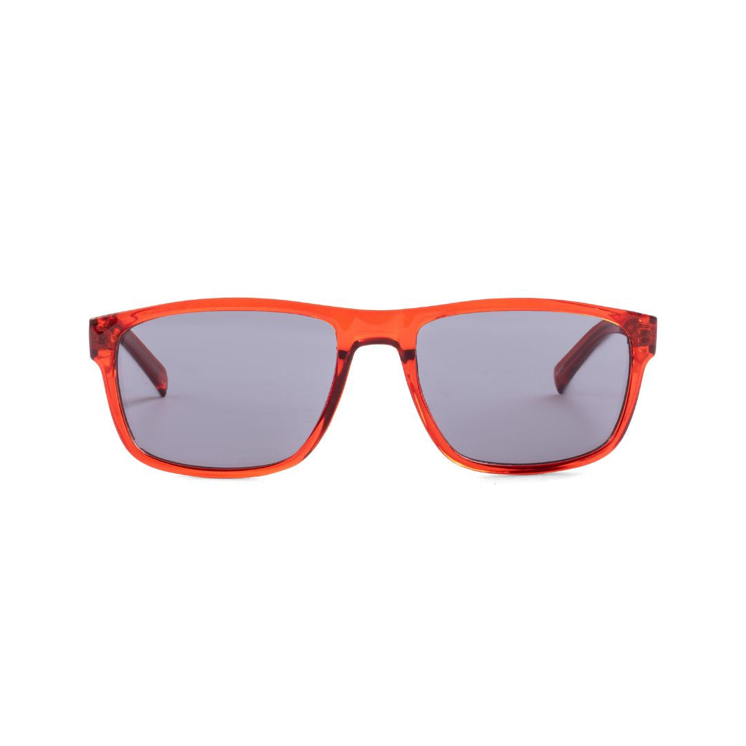 Calvin Klein R738S Rectangular Sunglasses Men - RED - Red