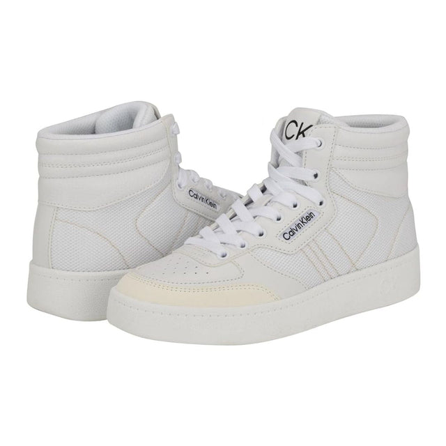 Calvin Klein Radlee High Top Platform Sneakers Women - WHT - White / 35.5