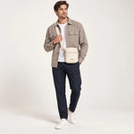Calvin Klein Raised Reporter Crossbody H6AEYAX8-WHT - Off White