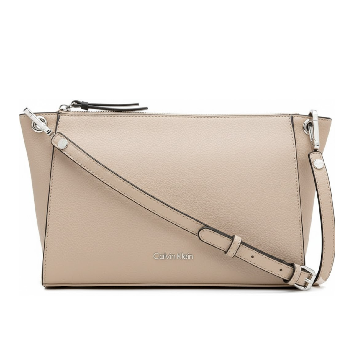 Calvin Klein Reyna Crossbody Bag - BEG - Beige