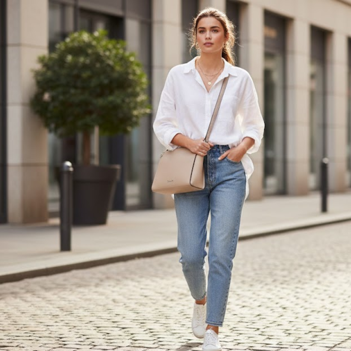 Calvin Klein Reyna Crossbody Bag - BEG - Beige