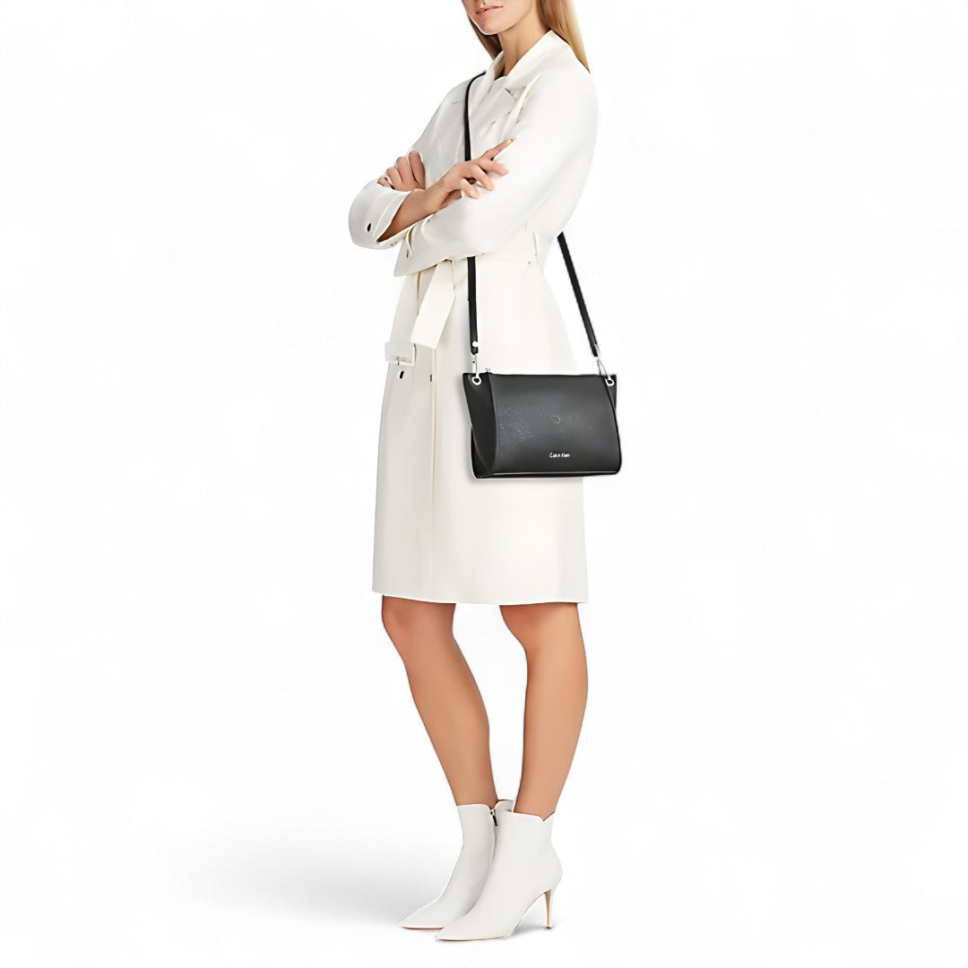 Calvin Klein Reyna Crossbody Bag - BLK - Black