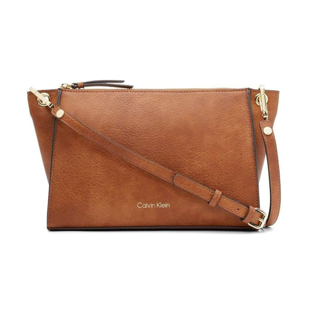 Calvin Klein Reyna Crossbody Bag - TAN - Tan