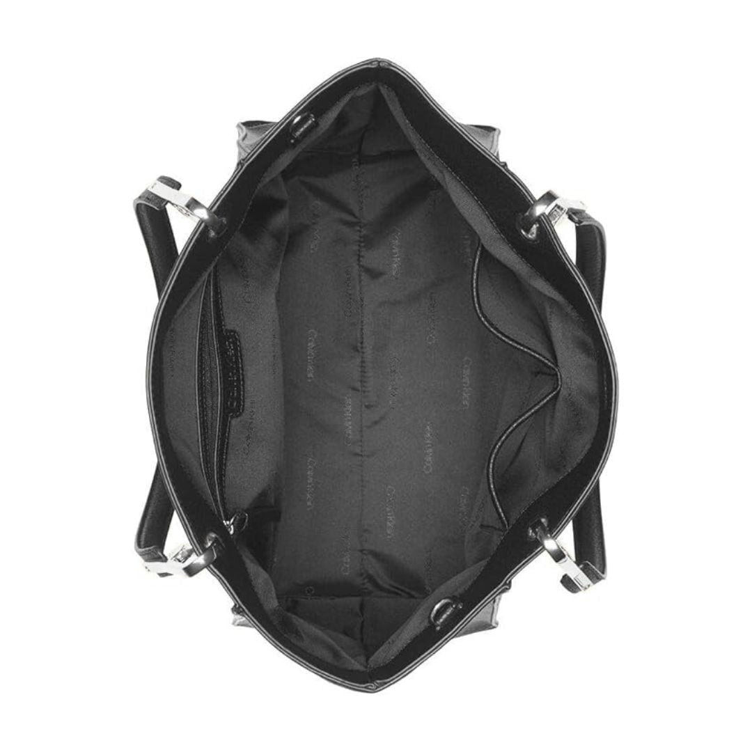 Calvin Klein Reyna North-South Tote Bag - BLK - Black