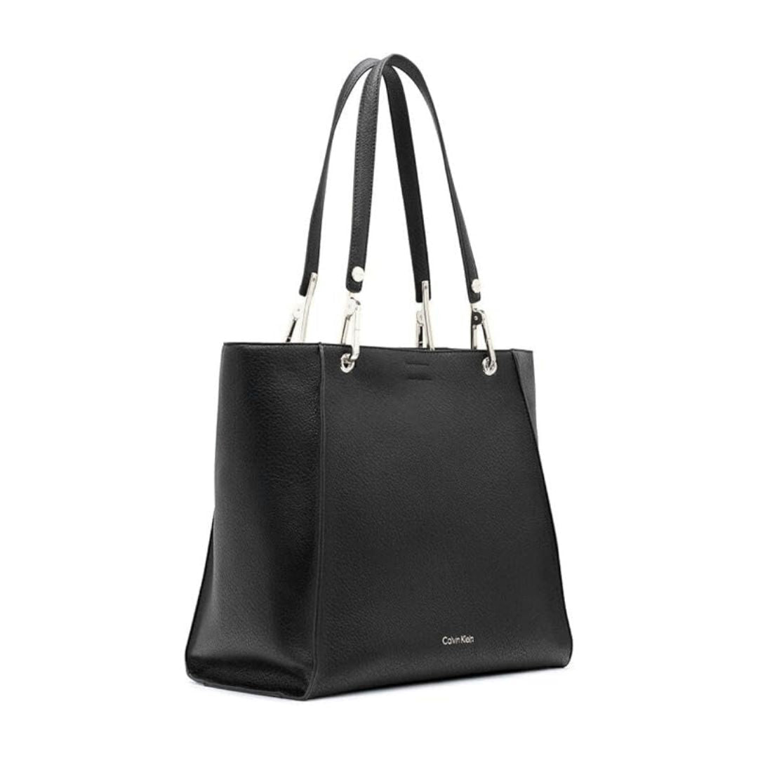 Calvin Klein Reyna North-South Tote Bag - BLK - Black