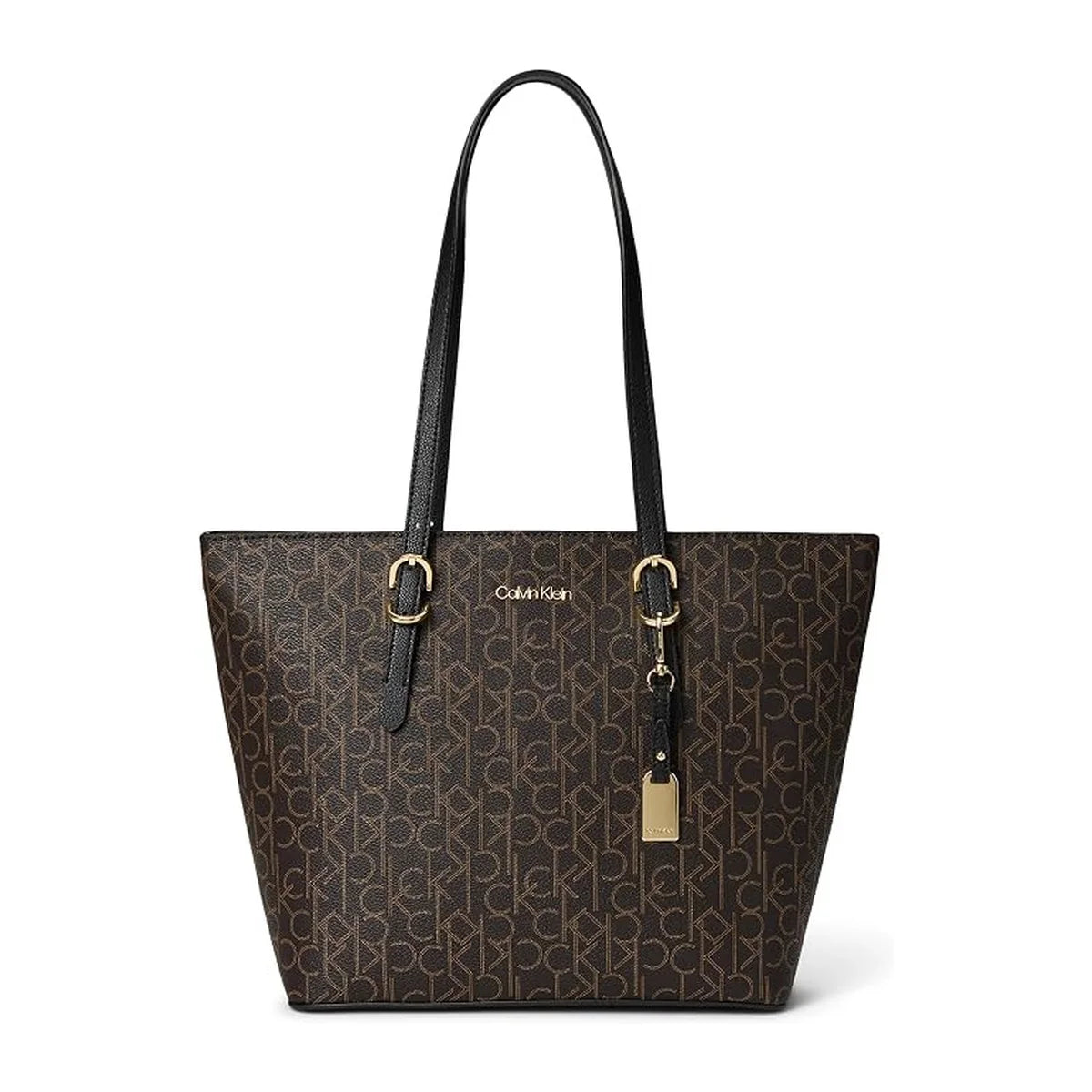 Calvin Klein Serafina Tote Bag - OBR - Open brown