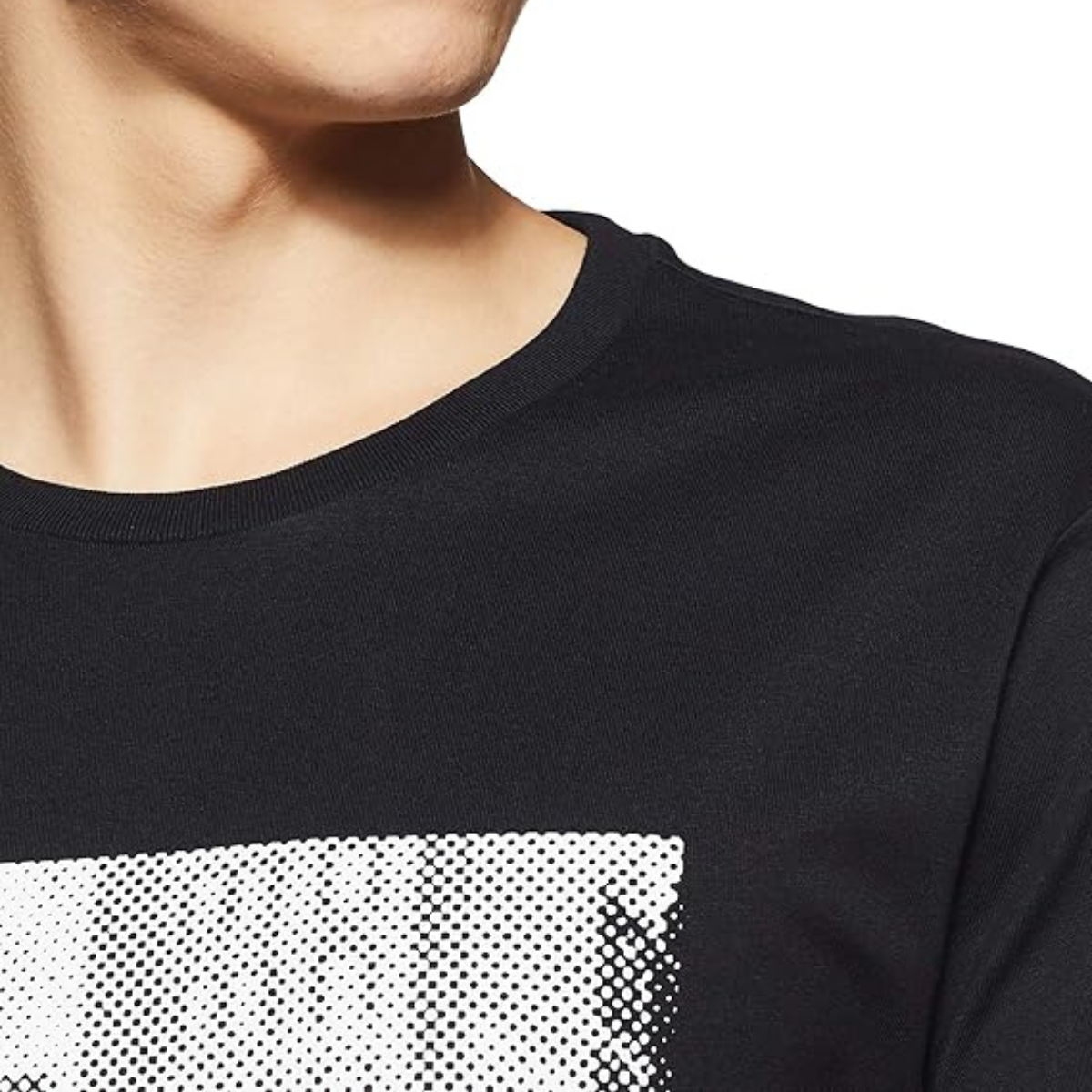 Calvin Klein Short Sleeve Hd Squared Ck Logo Crew T-Shirt