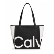 Calvin Klein SLIM Tote bag Women - BLKWHT - Black-White