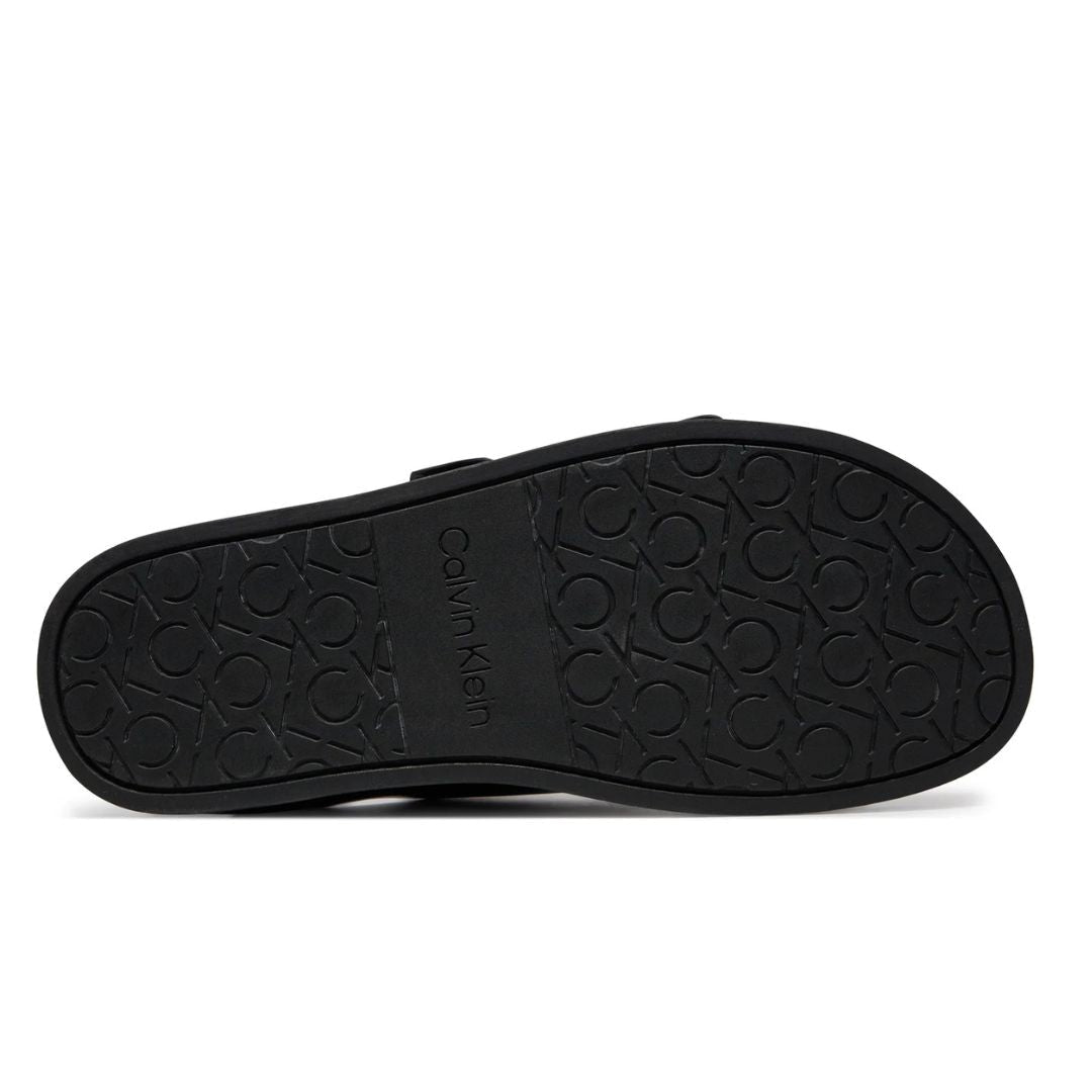 Calvin Klein Slip-ons Flat Adj Slide Women HW0HW01954 - BLK