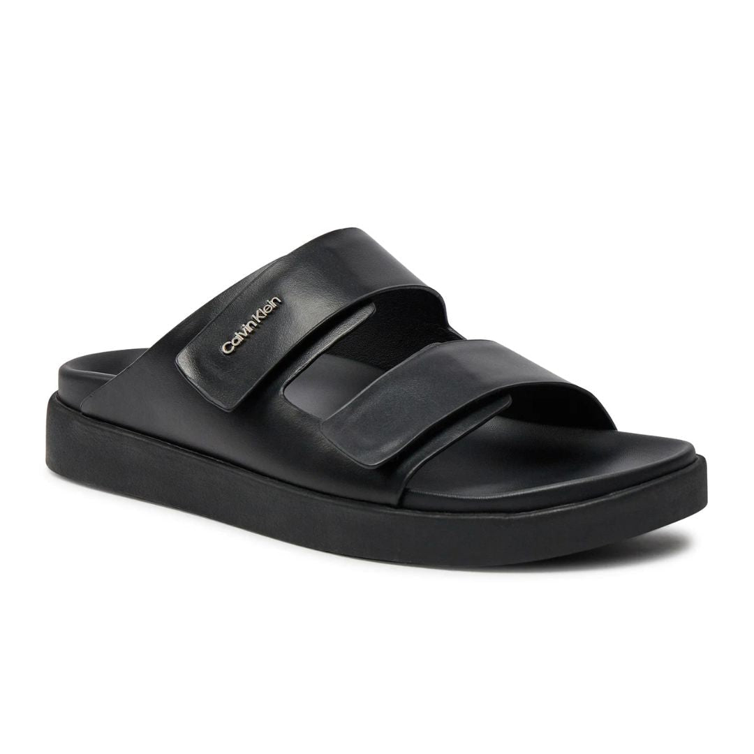 Calvin Klein Slip-ons Flat Adj Slide Women HW0HW01954 - BLK